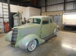 1935 Ford Coupe - Mock up in progess