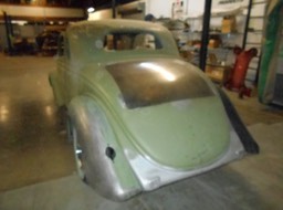 1935 Ford Coupe - Mock up in progess