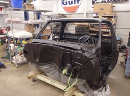 1975 GMC K25 4x4 - Prepping to paint cab