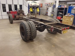 IH Loadstar - Cab and Sheet Metal Removed from Chassis